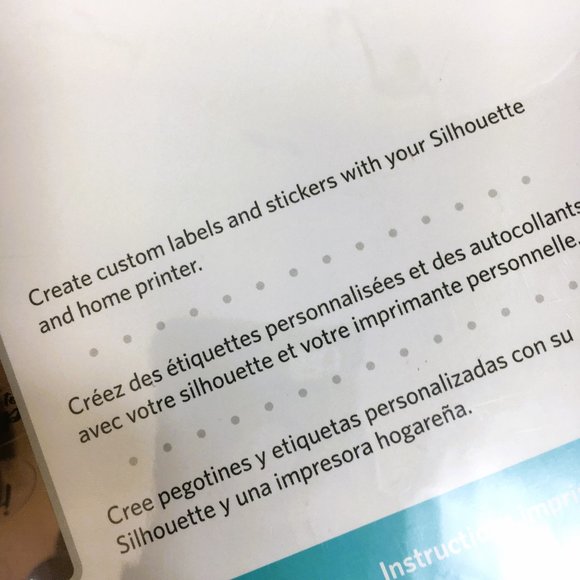 Silhouette Printable Rose Gold Foil 8 sheets - Picture 7 of 8